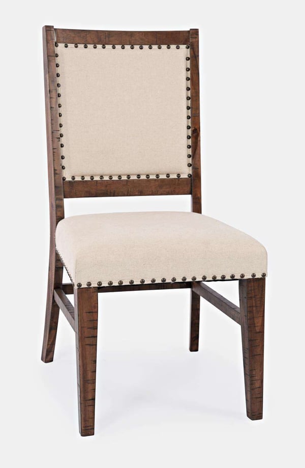 Stol, Avola, Mørkebrun, Beige