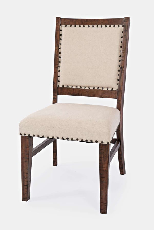 Stol, Avola, Mørkebrun, Beige