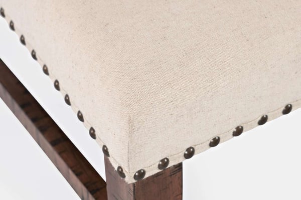 Stol, Avola, Mørkebrun, Beige