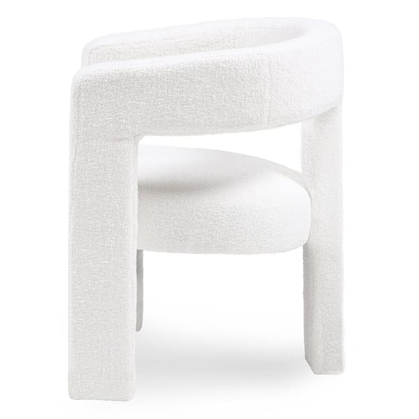 Lænestol, LAUREN, 66x57x76 cm, Creme