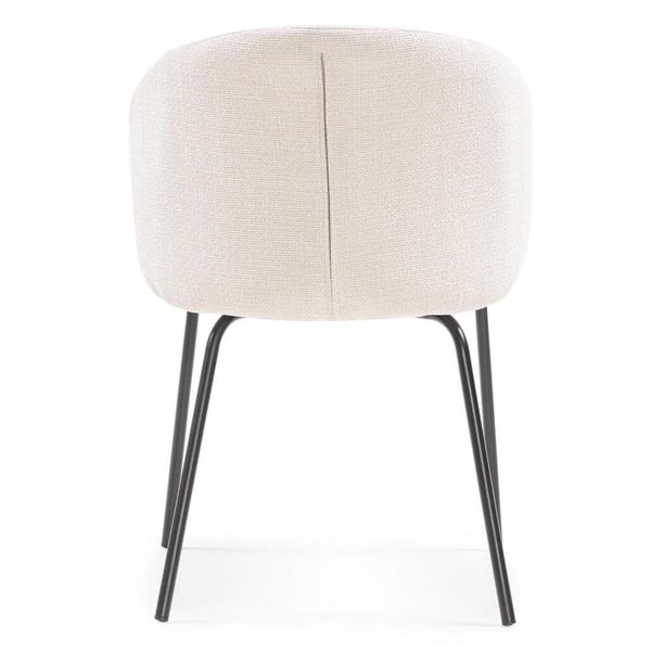Ruokatuoli, LUEUR, 78x55x58,5 cm, vaalea beige