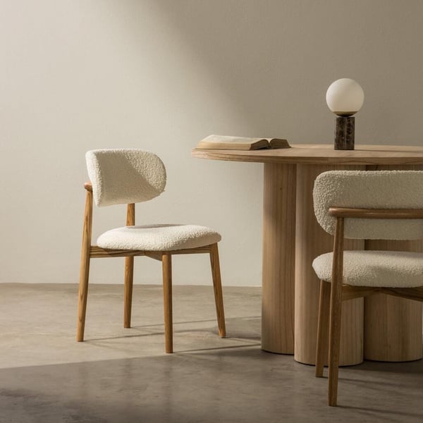 Stoppad Stol, MIA, 80x48,5x50,5 cm, Off White