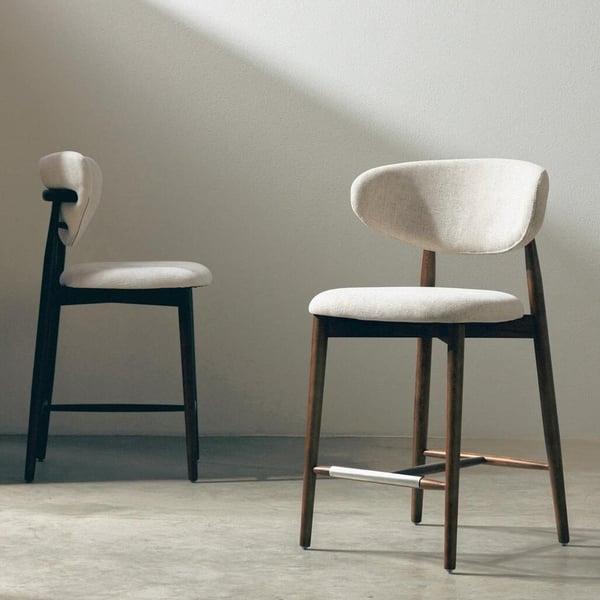 Matpall, MIRALI, 58x55x98,5 cm, Beige