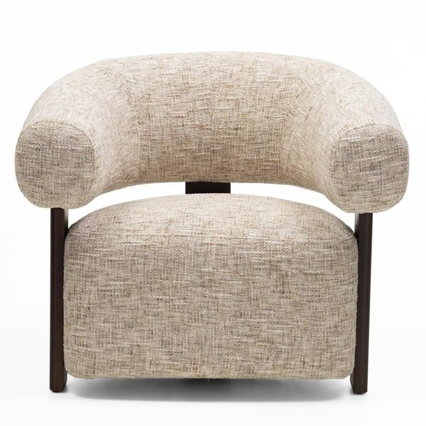 Loungefåtölj, MONIQUE, 80x92x80 cm, Beige