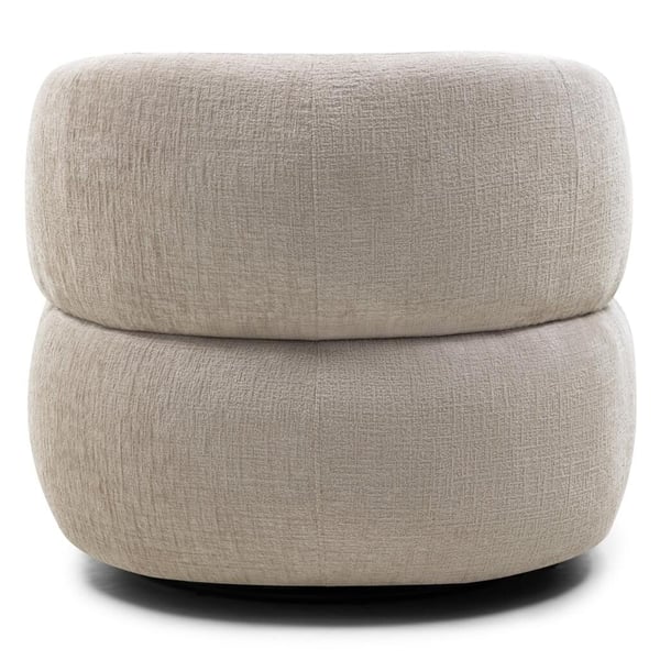 Kääntyvä tuoli, ORIEL, 75x82x85 cm, Vaalea beige