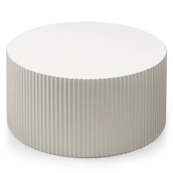 Sohvapöytäsarja, ZEO, 80x80x40 cm ja 60x60x35 cm, Harmaa-Beige