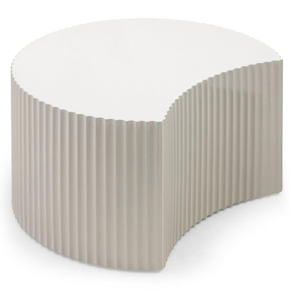 Sohvapöytäsarja, ZEO, 80x80x40 cm ja 60x60x35 cm, Harmaa-Beige