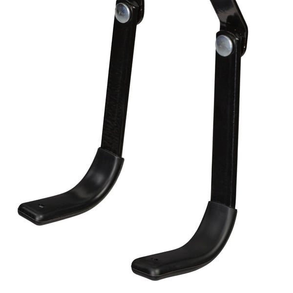 Cykelopbevaringsstativ, 25x9x7,5 cm, Sort, Kodustaar