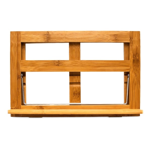 Keittokirjateline, bambu, 22x33x22.5 cm, ruskea, Kodustaar