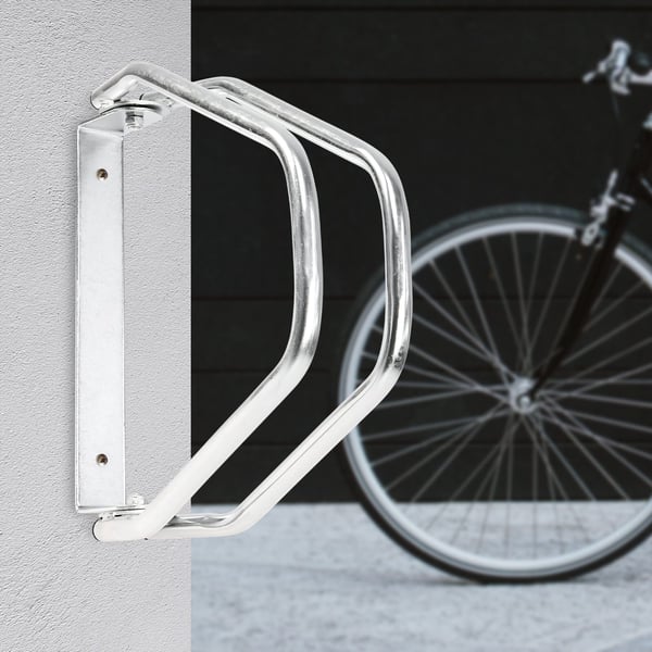 Väggmonterad cykelhållare, 32,5x9x28,5 cm, Metall, Kodustaar
