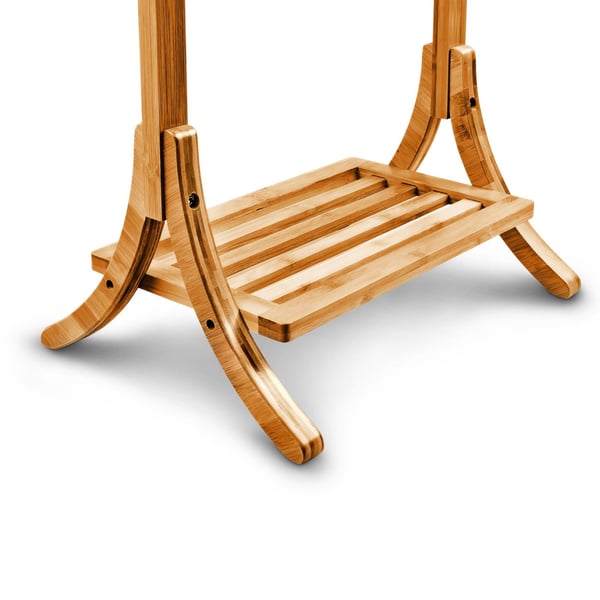 Handdukshållare, 105x40x27 cm, Brun