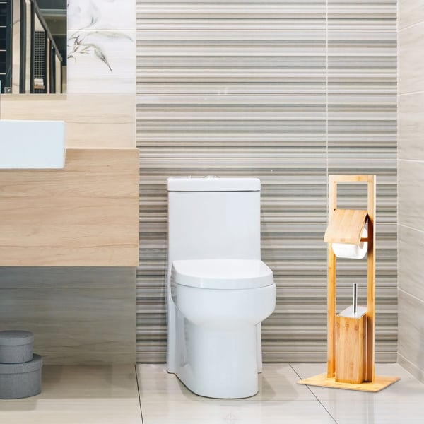 WC-harjasetti, 82x36x21 cm, luonnollinen