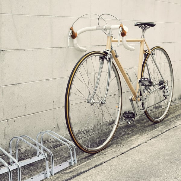 Cykelställ, Stål, 73x32x26 cm, Silver, Kodustaar
