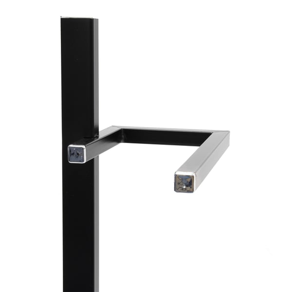 Toiletbutler, 73x21,5x27,5 cm, Sort