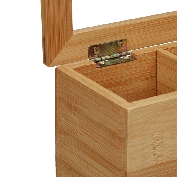 Teabox, 30x9x9 cm, 0.5 kg, Brun, Kodustaar