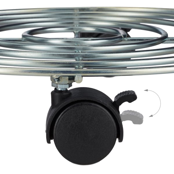 Plantevogn, 6x32x32 cm, Sølv, Kodustaar