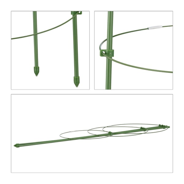 Tomaattituki, 2 kpl, 76x28,5 cm, muovi, Kodustaar