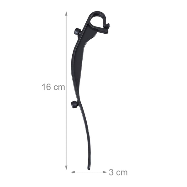 Rännin lehtisuoja, 616x15x0,1 cm, musta, Kodustaar
