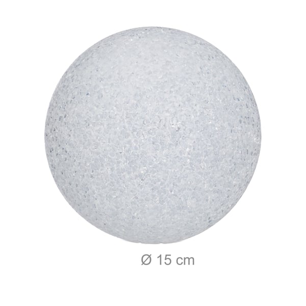 LED-lampa, 15 cm, 0.12 kg, Vit, Kodustaar