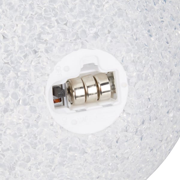 LED-lampa, 15 cm, 0.12 kg, Vit, Kodustaar