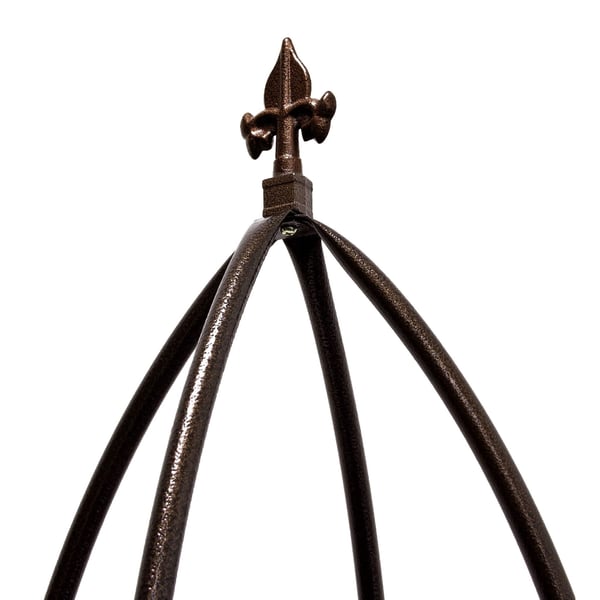 Klatreobelisk, Metal, 190x35x35 cm, Brun, Kodustaar
