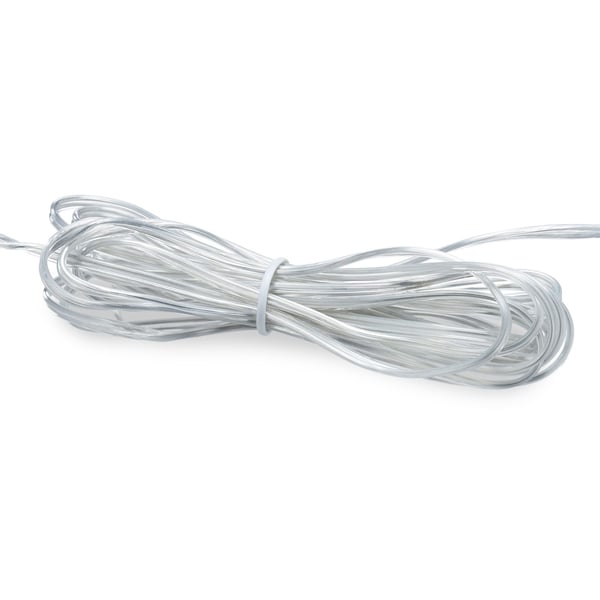 Dekorativ LED-boll, 20 cm, Silver