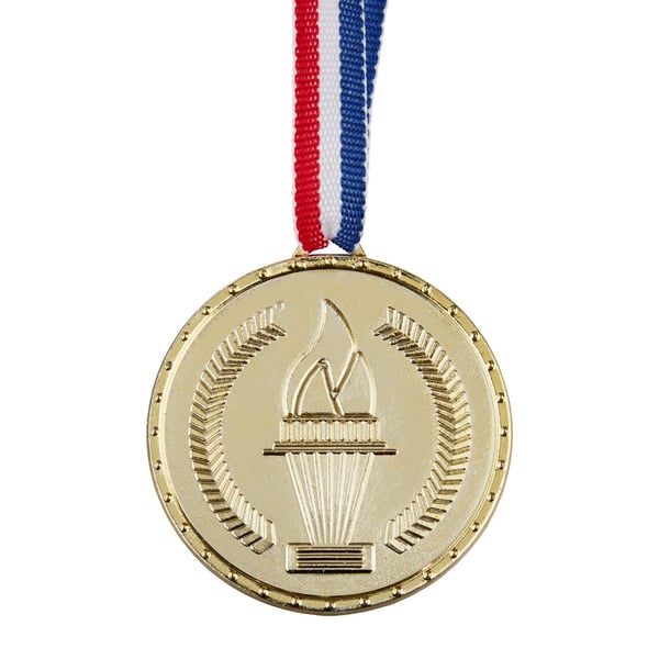 Medaljesæt, 0,5x5 cm, Guld, Kodustaar
