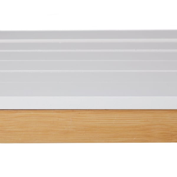 Håndklædestativ, 150x50x30 cm, Hvid
