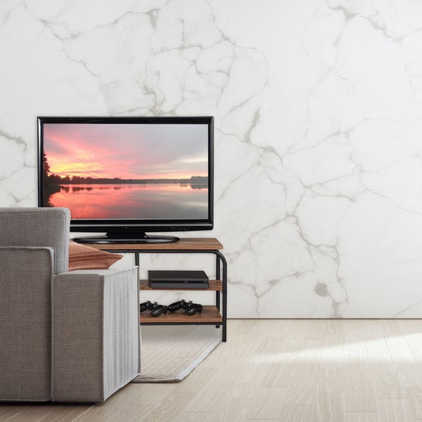 TV-taso, 43x90x35 cm, ruskea ja musta, Kodustaar