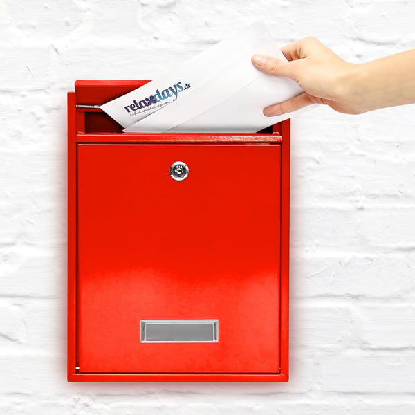 Postkasse, 26.5x8.5x35 cm, Kodustaar