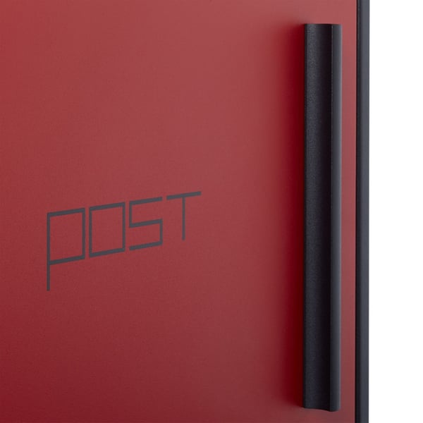 Postkasse, 33x35x12,5 cm, Hvid, Kodustaar
