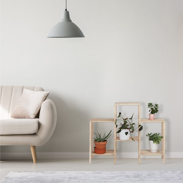 Kukkataso, puinen, 70x89x27 cm, luonnonvärinen, Kodustaar