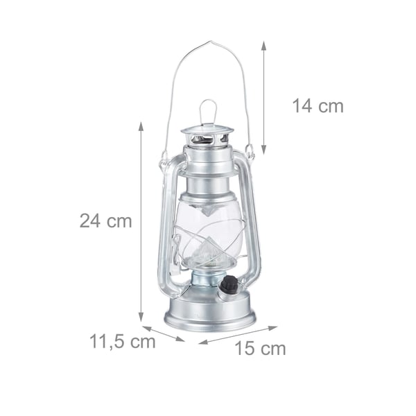 LED-lyhty, 24x15x11,5 cm, musta, Kodustaar