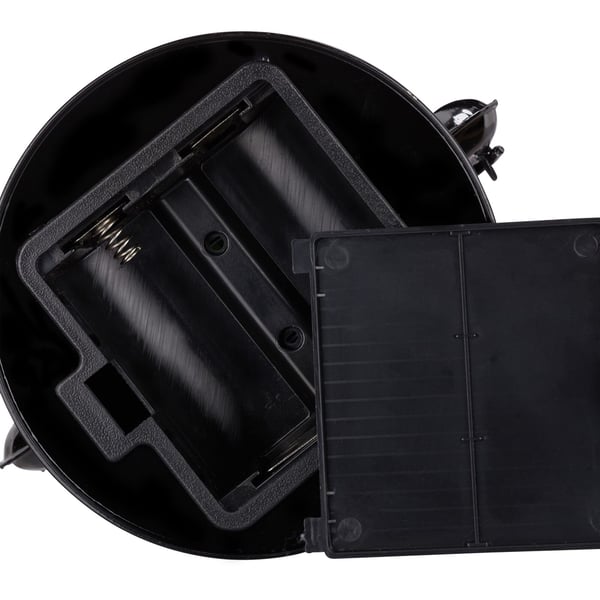 LED-lyhty, 24x15x11,5 cm, musta, Kodustaar