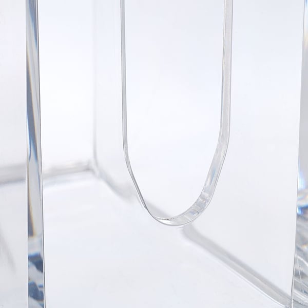Opbevaringsboks, Akryl, 13x15x11 cm, Transparent