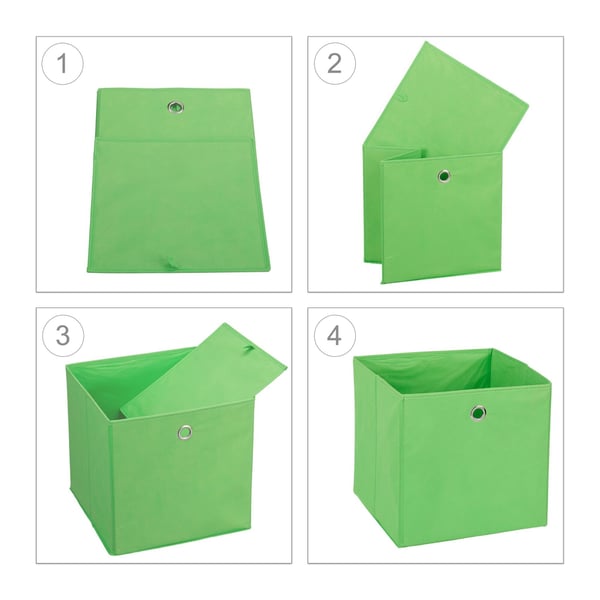 Förvaringsbox set, 30x30x30 cm