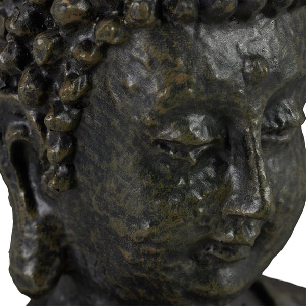 Buddhafigur, 18x10x8 cm, polyresin, Kodustaar