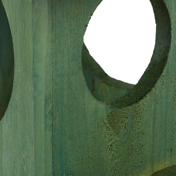 Oravan ruokinta-automaatti, puinen, 17.5x14x25 cm
