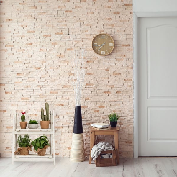 Kukkataso, puinen, 160x41x50 cm, valkoinen