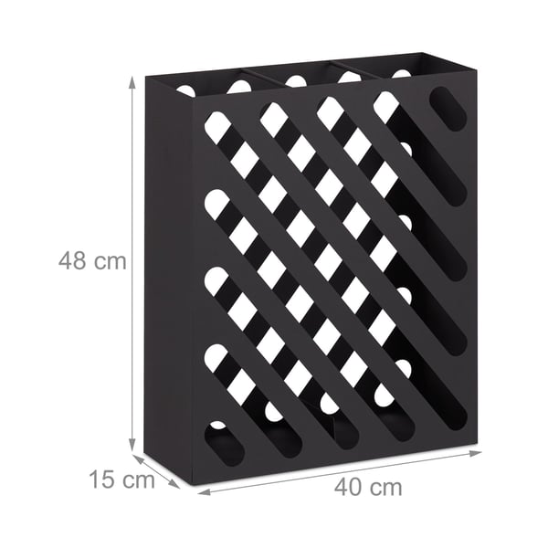 Paraplyholder, 48x40x15 cm, Stål, Kodustaar