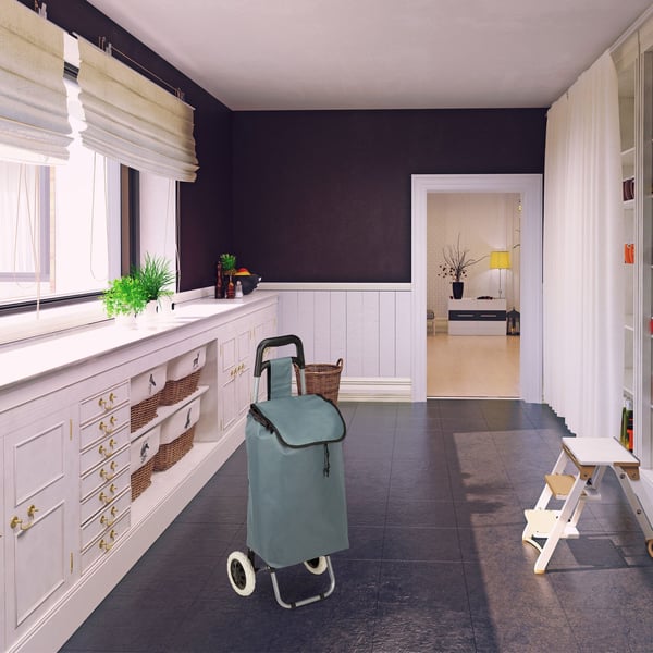 Shoppingvagn, Fällbar, 92.5x42x28 cm
