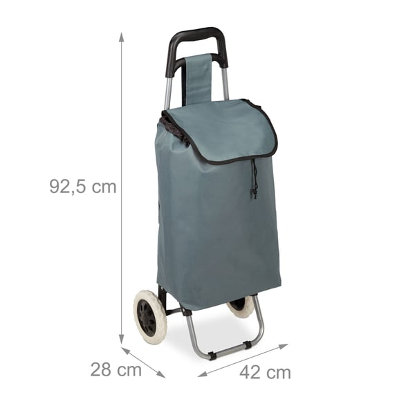 Shoppingvagn, Fällbar, 92.5x42x28 cm