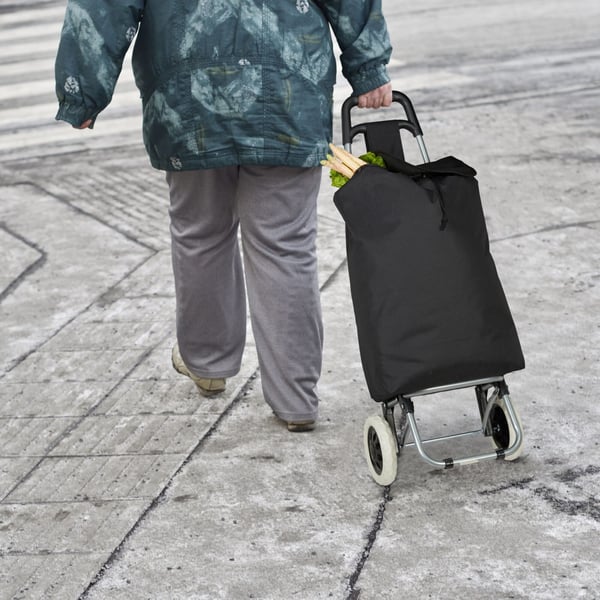 Shoppingvagn, Fällbar, 92.5x42x28 cm