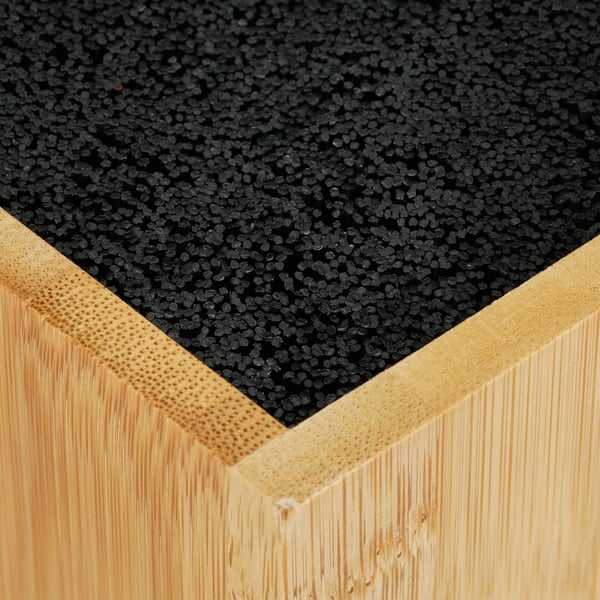 Knivblock, Bambu, 24x12 cm, Natur, Kodustaar