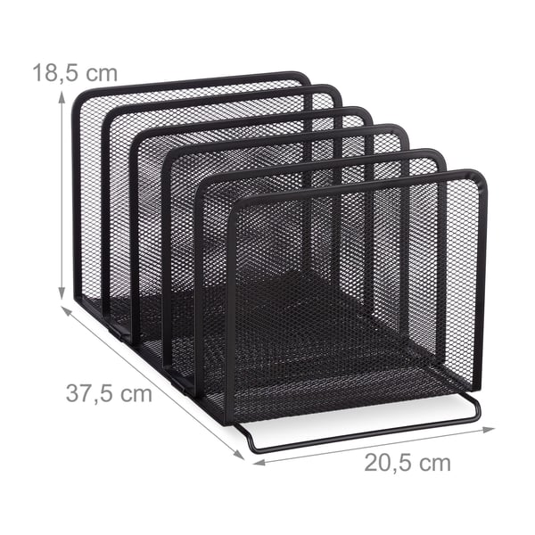 Filorganisator, 18,5x20,5x37,5 cm, Sort