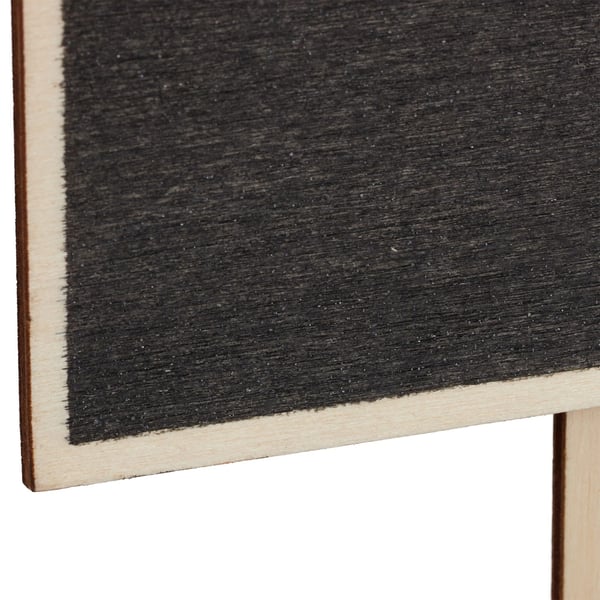 Kasvimerkinnät, 14x9x0.5 cm, Luonnollinen