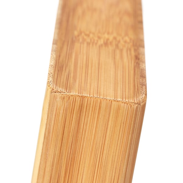 Knivblock, Magnetisk bambu, 27.5x28x12 cm, Natur, Kodustaar