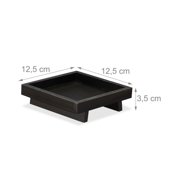 Zen Have, 11,5x12,5x12,5 cm, Sort, Kodustaar