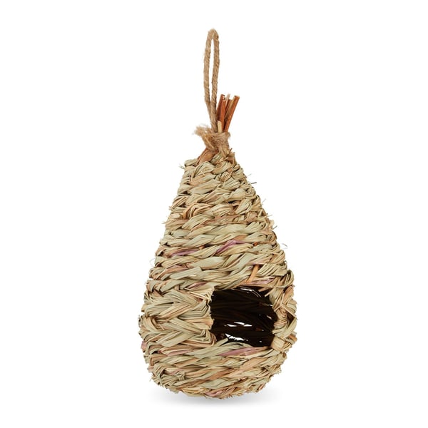 Fuglerede, Strå, 29x12 cm, Natur, Kodustaar