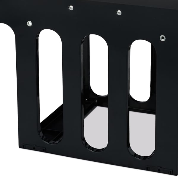 Indbygget affaldsspand, 35.5x25x47 cm, Sort, Kodustaar